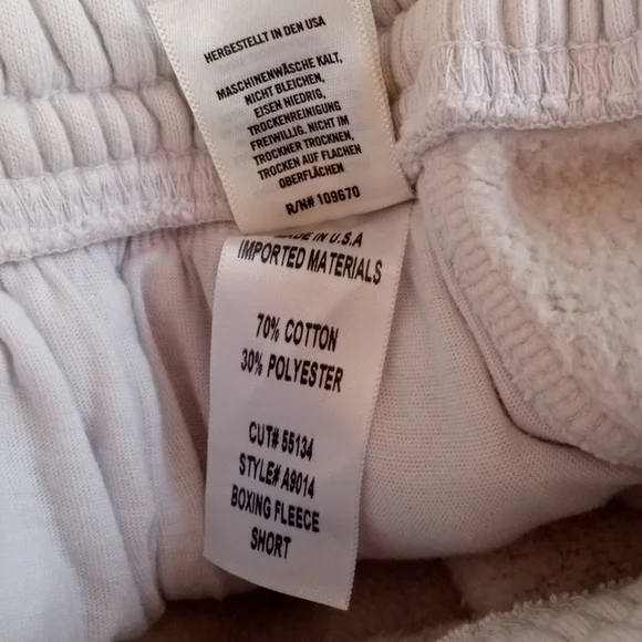 AGolde Boxing Shorts XS white nwt - Picture 7 of 9